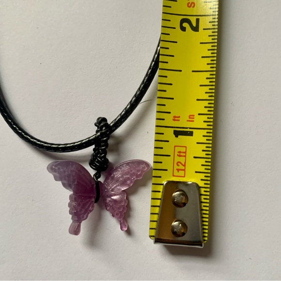 Ombré Butterfly Necklace - Picture 4 of 4